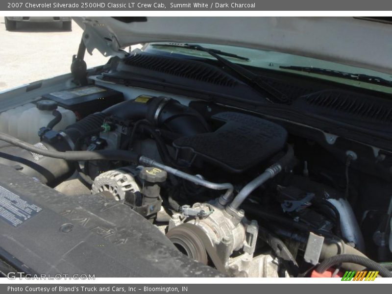 Summit White / Dark Charcoal 2007 Chevrolet Silverado 2500HD Classic LT Crew Cab
