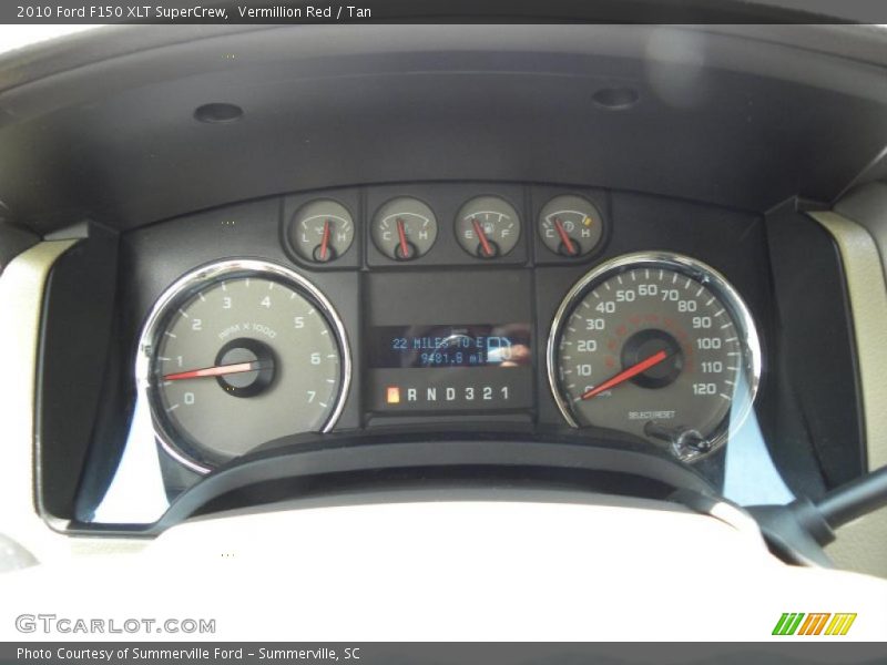 Vermillion Red / Tan 2010 Ford F150 XLT SuperCrew