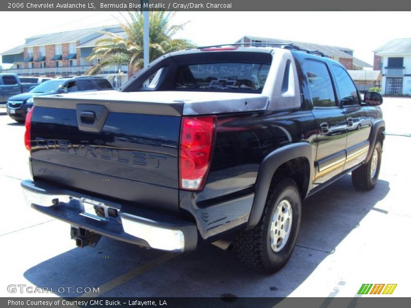 Bermuda Blue Metallic / Gray/Dark Charcoal 2006 Chevrolet Avalanche LS