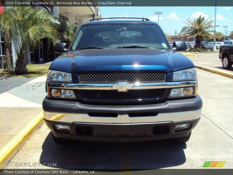 Bermuda Blue Metallic / Gray/Dark Charcoal 2006 Chevrolet Avalanche LS