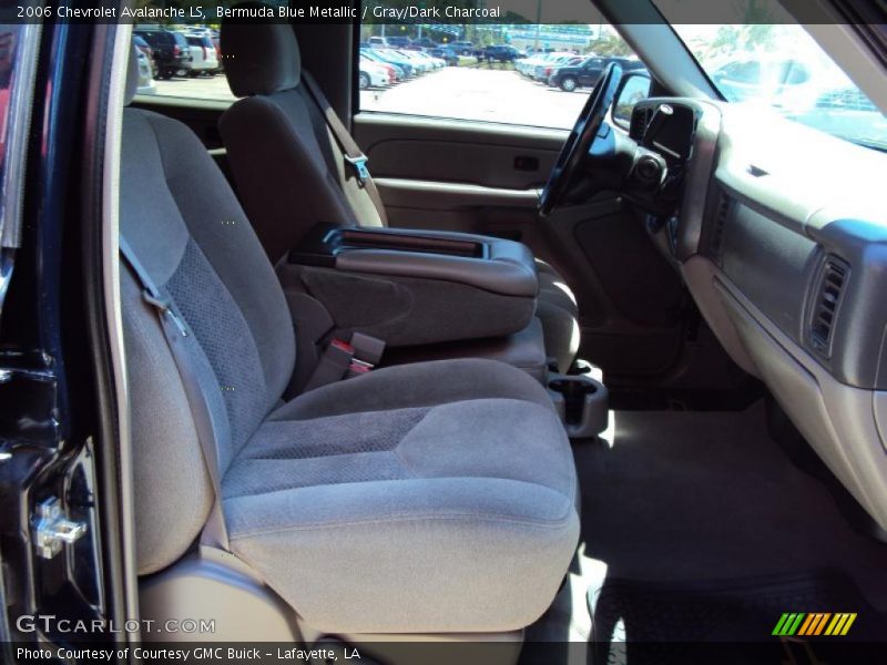 Bermuda Blue Metallic / Gray/Dark Charcoal 2006 Chevrolet Avalanche LS