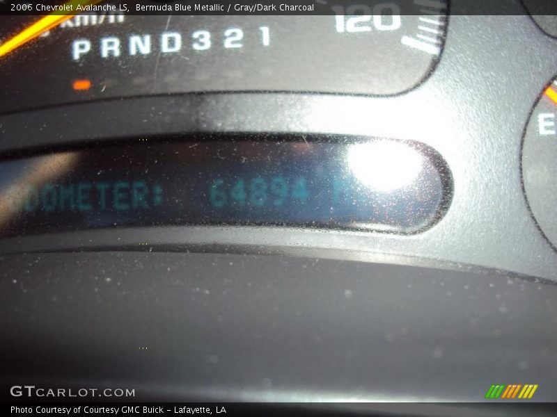 Bermuda Blue Metallic / Gray/Dark Charcoal 2006 Chevrolet Avalanche LS