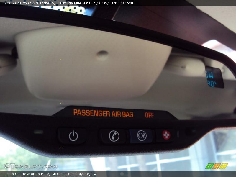 Bermuda Blue Metallic / Gray/Dark Charcoal 2006 Chevrolet Avalanche LS