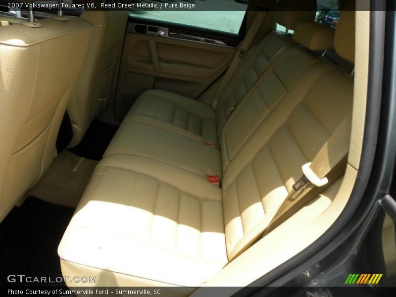 Reed Green Metallic / Pure Beige 2007 Volkswagen Touareg V6