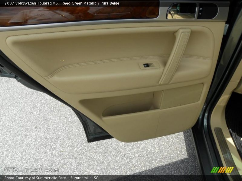 Reed Green Metallic / Pure Beige 2007 Volkswagen Touareg V6