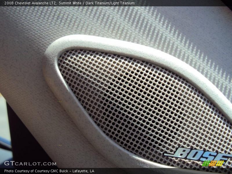 Summit White / Dark Titanium/Light Titanium 2008 Chevrolet Avalanche LTZ