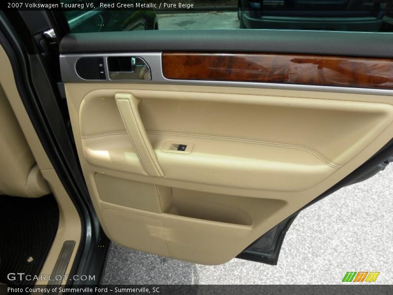 Reed Green Metallic / Pure Beige 2007 Volkswagen Touareg V6
