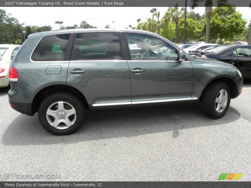 Reed Green Metallic / Pure Beige 2007 Volkswagen Touareg V6
