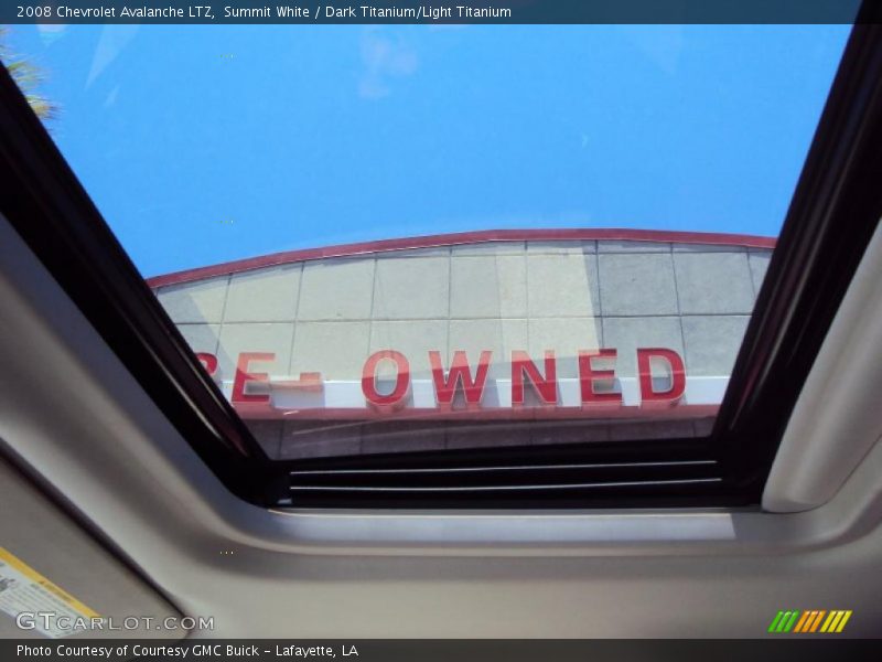 Summit White / Dark Titanium/Light Titanium 2008 Chevrolet Avalanche LTZ