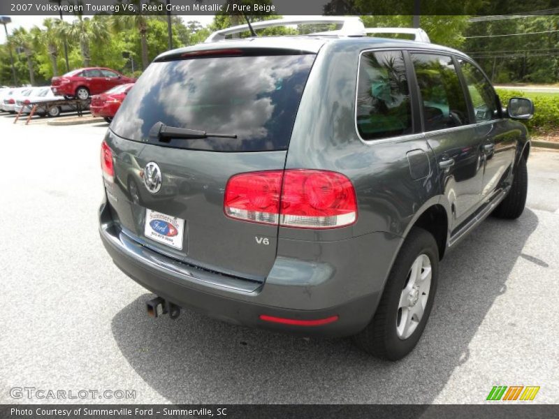 Reed Green Metallic / Pure Beige 2007 Volkswagen Touareg V6