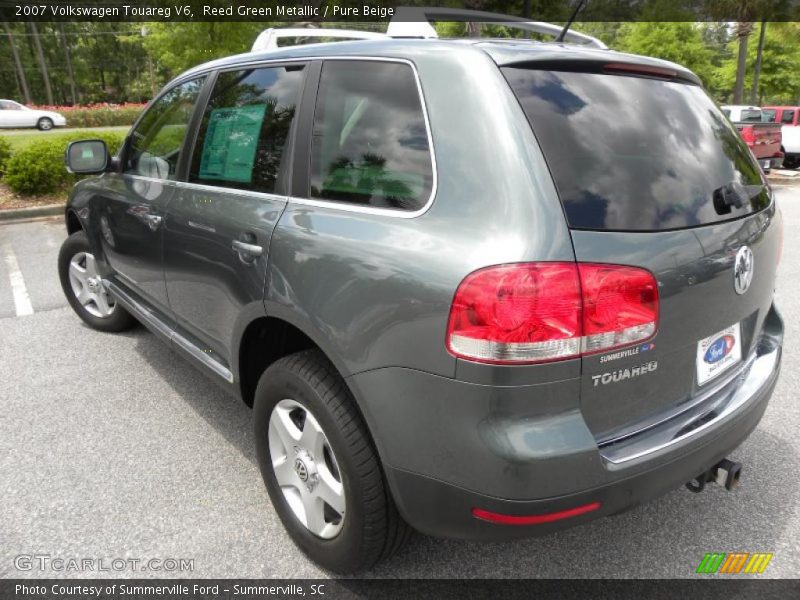 Reed Green Metallic / Pure Beige 2007 Volkswagen Touareg V6