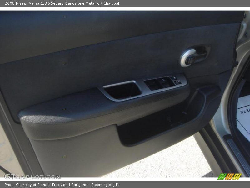 Sandstone Metallic / Charcoal 2008 Nissan Versa 1.8 S Sedan