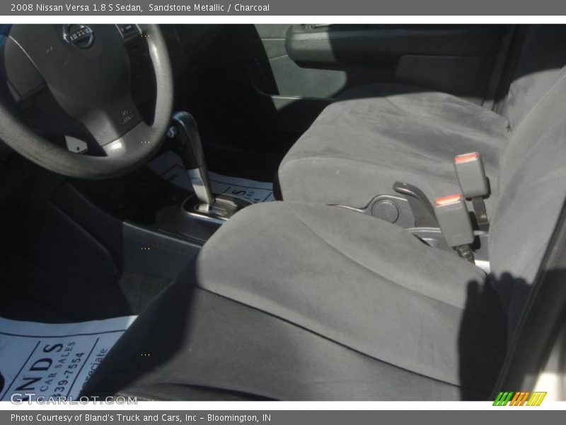 Sandstone Metallic / Charcoal 2008 Nissan Versa 1.8 S Sedan