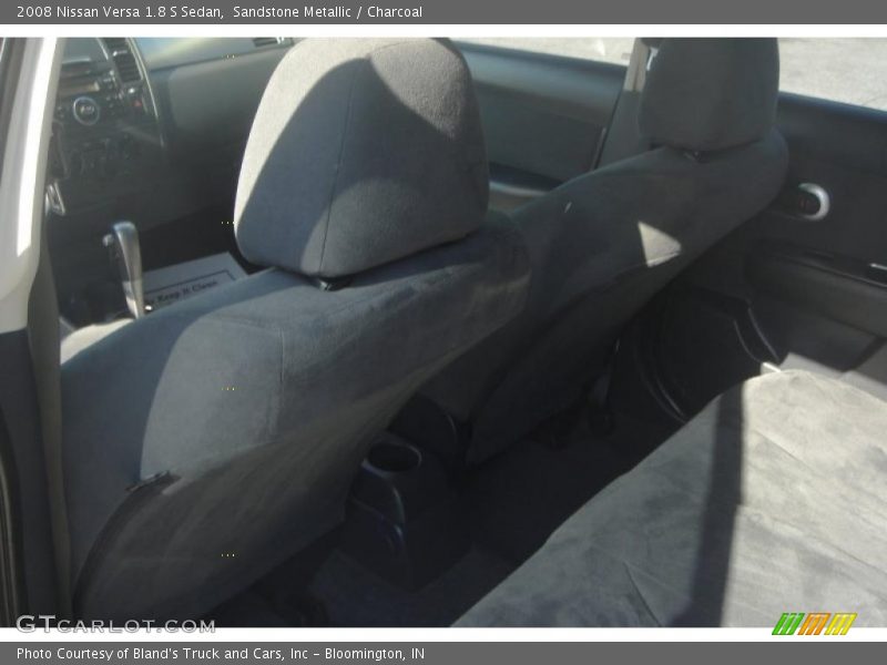 Sandstone Metallic / Charcoal 2008 Nissan Versa 1.8 S Sedan