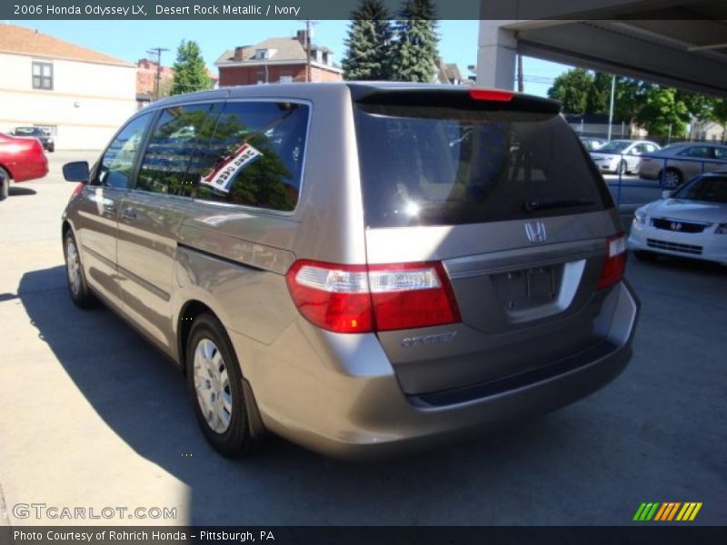 Desert Rock Metallic / Ivory 2006 Honda Odyssey LX