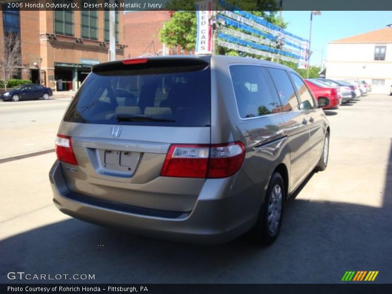 Desert Rock Metallic / Ivory 2006 Honda Odyssey LX