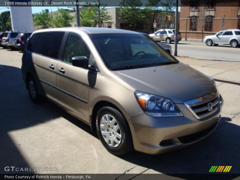 Desert Rock Metallic / Ivory 2006 Honda Odyssey LX