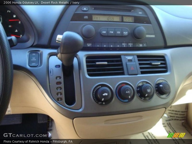 Desert Rock Metallic / Ivory 2006 Honda Odyssey LX