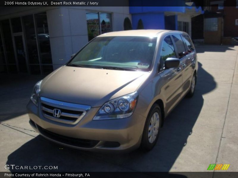 Desert Rock Metallic / Ivory 2006 Honda Odyssey LX