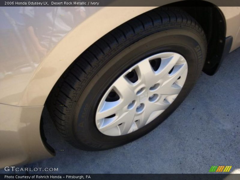 Desert Rock Metallic / Ivory 2006 Honda Odyssey LX