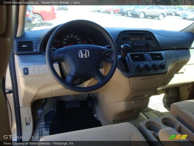 Desert Rock Metallic / Ivory 2006 Honda Odyssey LX