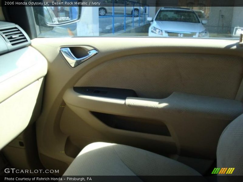 Desert Rock Metallic / Ivory 2006 Honda Odyssey LX