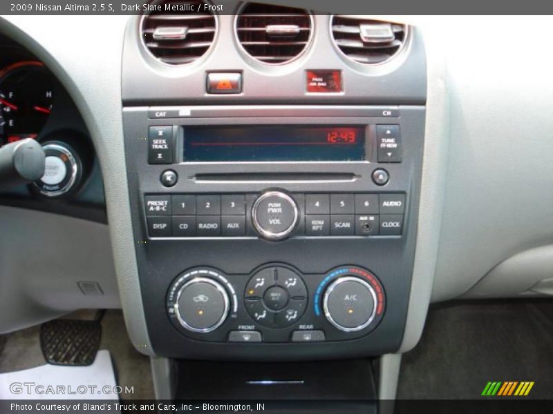 Dark Slate Metallic / Frost 2009 Nissan Altima 2.5 S