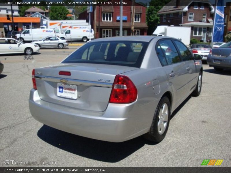 Silverstone Metallic / Titanium Gray 2006 Chevrolet Malibu LT V6 Sedan