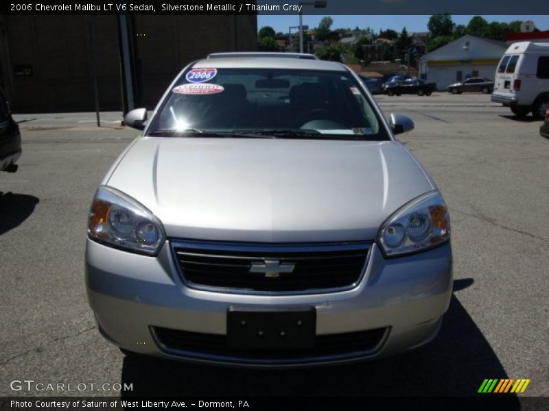 Silverstone Metallic / Titanium Gray 2006 Chevrolet Malibu LT V6 Sedan