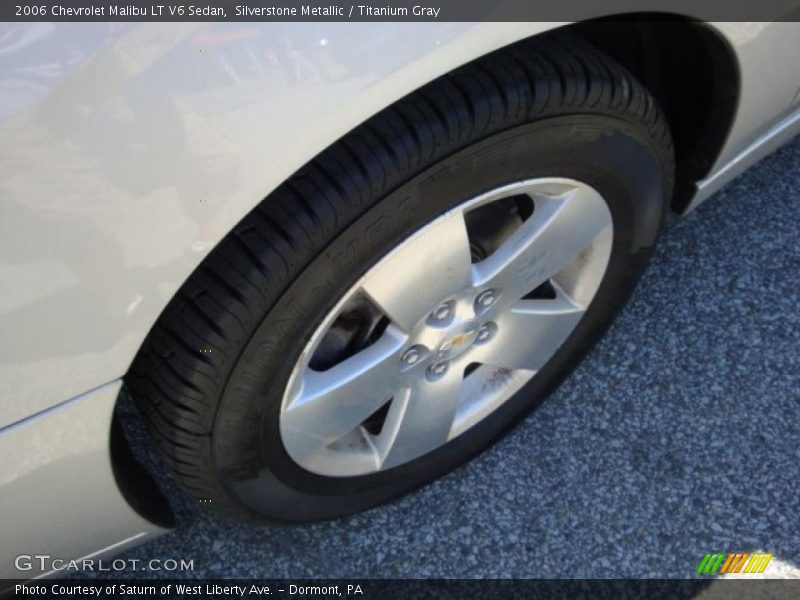 Silverstone Metallic / Titanium Gray 2006 Chevrolet Malibu LT V6 Sedan