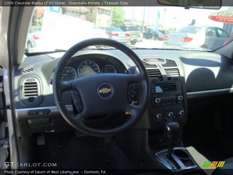 Silverstone Metallic / Titanium Gray 2006 Chevrolet Malibu LT V6 Sedan