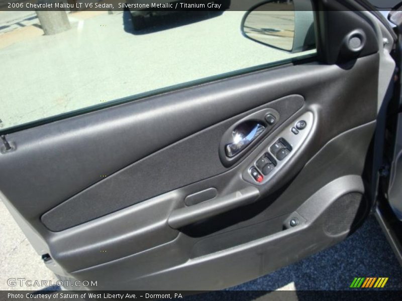 Silverstone Metallic / Titanium Gray 2006 Chevrolet Malibu LT V6 Sedan