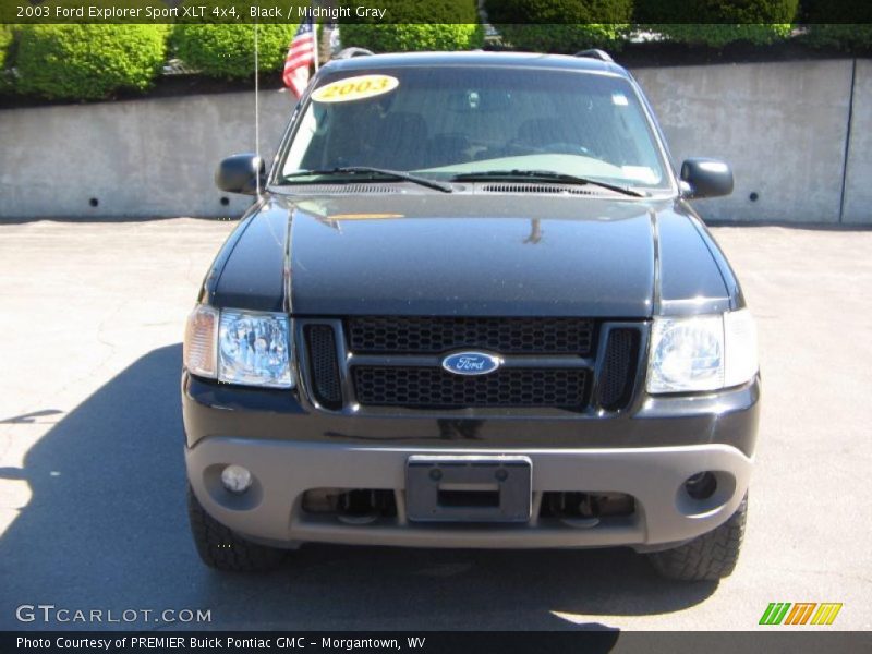 Black / Midnight Gray 2003 Ford Explorer Sport XLT 4x4