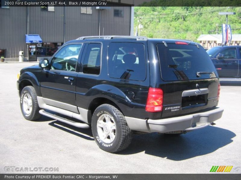 Black / Midnight Gray 2003 Ford Explorer Sport XLT 4x4