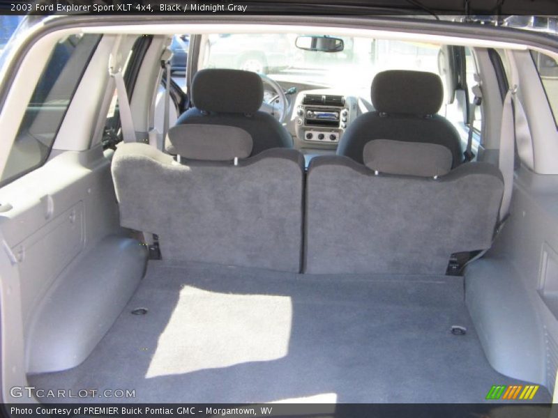 Black / Midnight Gray 2003 Ford Explorer Sport XLT 4x4
