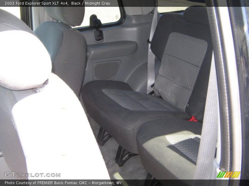Black / Midnight Gray 2003 Ford Explorer Sport XLT 4x4