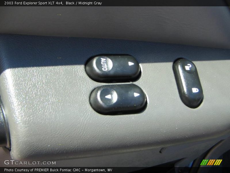 Black / Midnight Gray 2003 Ford Explorer Sport XLT 4x4