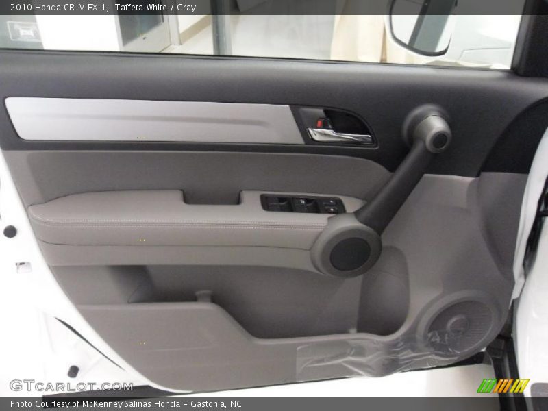 Taffeta White / Gray 2010 Honda CR-V EX-L