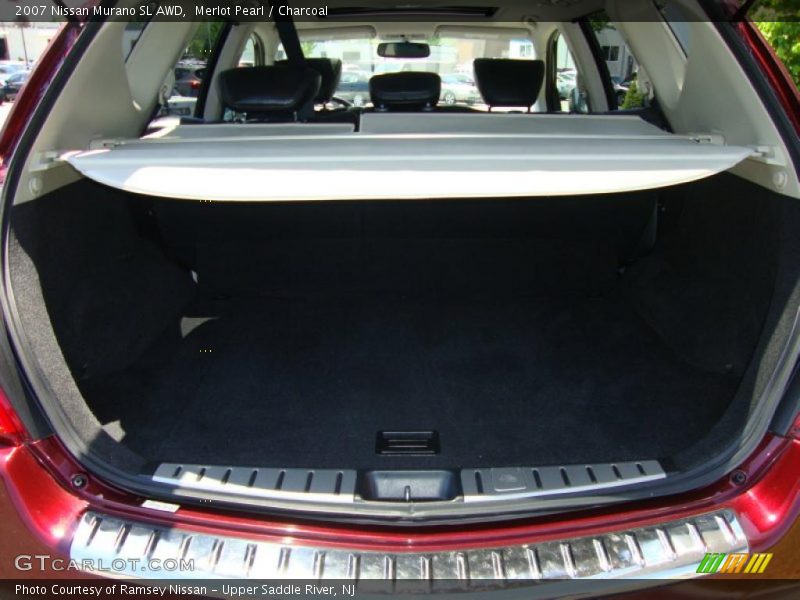 Merlot Pearl / Charcoal 2007 Nissan Murano SL AWD