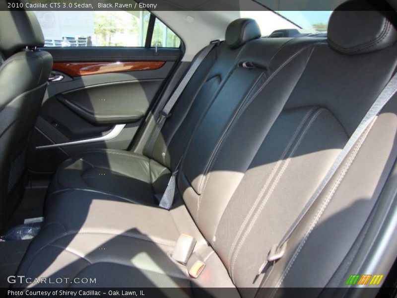 Black Raven / Ebony 2010 Cadillac CTS 3.0 Sedan