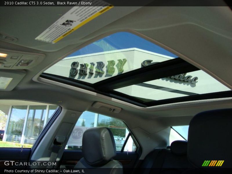 Black Raven / Ebony 2010 Cadillac CTS 3.0 Sedan