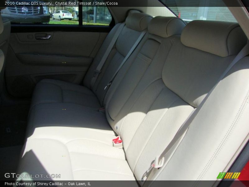 Crystal Red Tintcoat / Shale/Cocoa 2010 Cadillac DTS Luxury