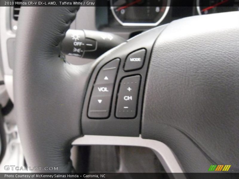 Taffeta White / Gray 2010 Honda CR-V EX-L AWD
