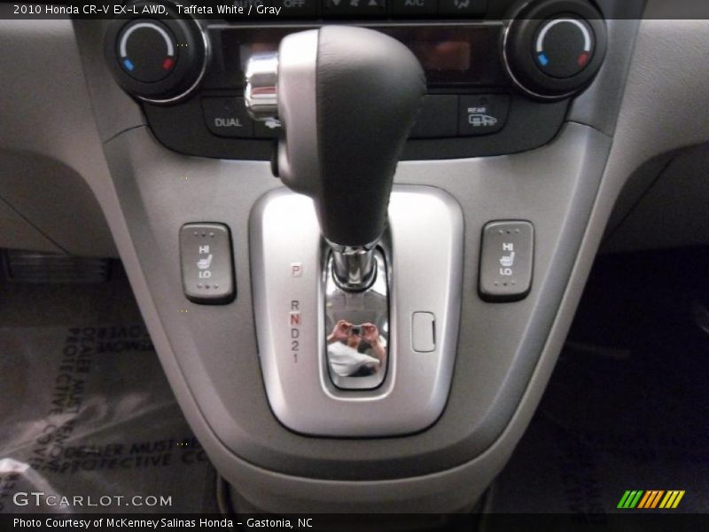 Taffeta White / Gray 2010 Honda CR-V EX-L AWD