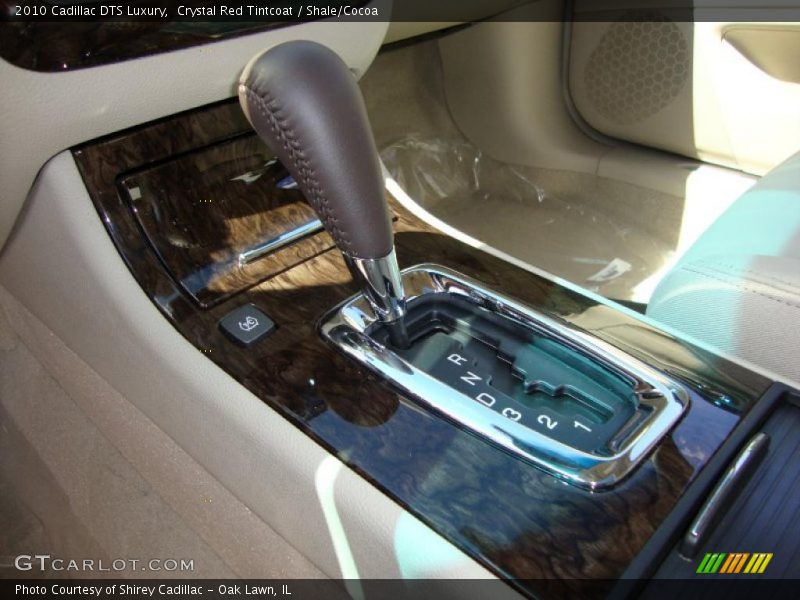Crystal Red Tintcoat / Shale/Cocoa 2010 Cadillac DTS Luxury