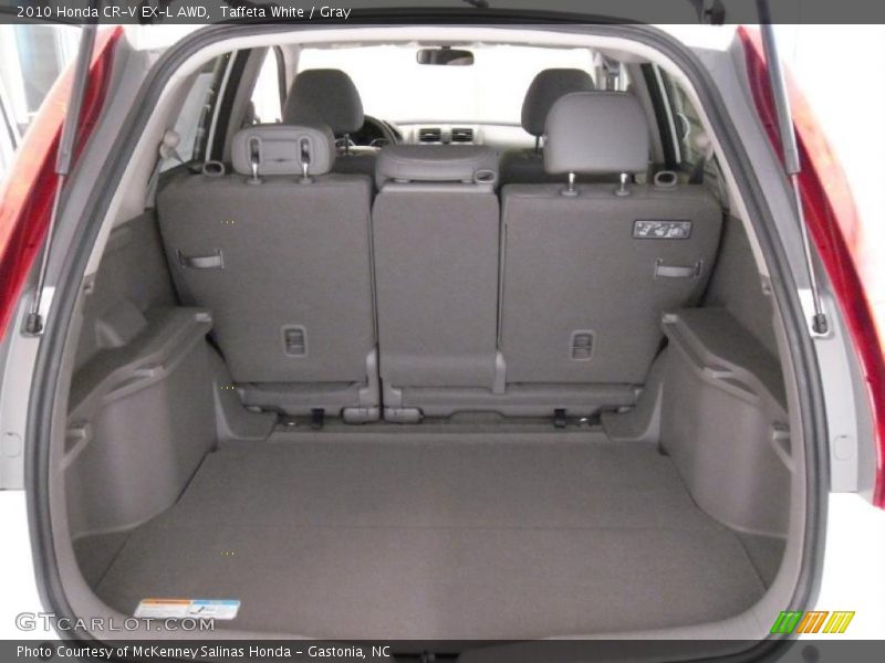 Taffeta White / Gray 2010 Honda CR-V EX-L AWD