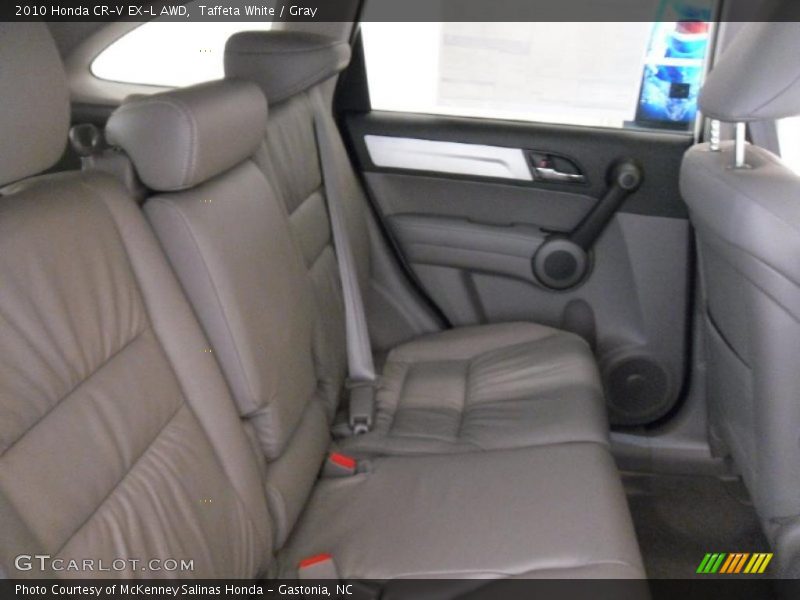 Taffeta White / Gray 2010 Honda CR-V EX-L AWD