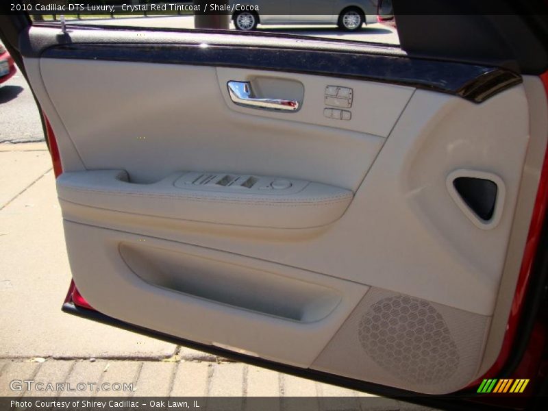 Crystal Red Tintcoat / Shale/Cocoa 2010 Cadillac DTS Luxury