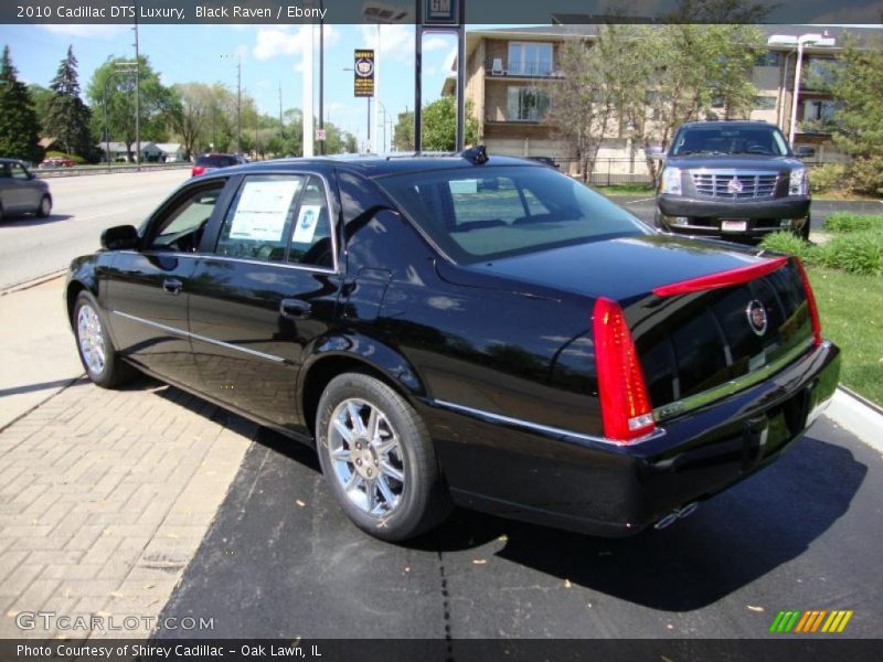 Black Raven / Ebony 2010 Cadillac DTS Luxury