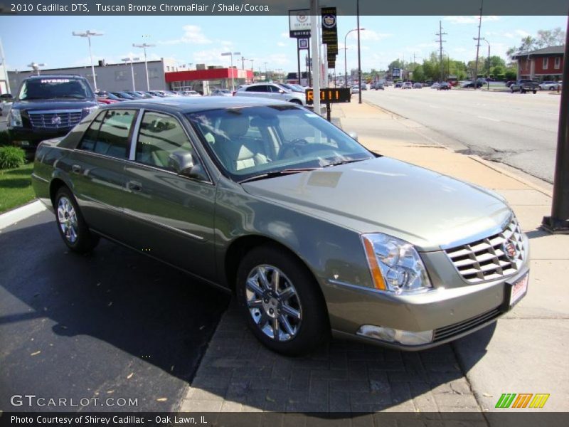 Tuscan Bronze ChromaFlair / Shale/Cocoa 2010 Cadillac DTS